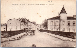 81 BRASSAC - Le Nouveau Pont & Avenue De Lacaune  - Brassac