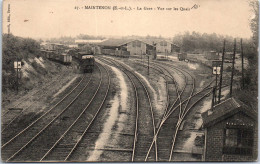 28 MAINTENON - La Gare, Vue Sur Les Quais. - Maintenon