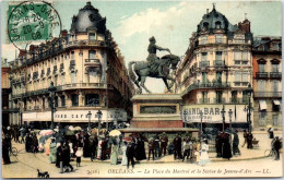 45 ORLEANS - Place Du Martroy, & Statue De J D'arc. - Orleans