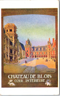 41 BLOIS - Carte Publicitaire Cour Interieure Du CHATEAU - Blois