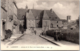 22 LANNION - Avenue De La Gare Vers Sainte Anne. - Lannion