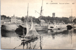 22 LANNION - Vue Sur Le Port (bateaux) - Lannion