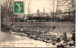 22 GUINGAMP - Vue Prise Du Moulin Des Salles. - Guingamp