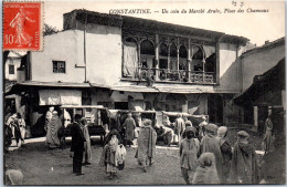 ALGERIE - CONSTANTINE - Un Coin Du Marche, Place Des Chameaux  - Konstantinopel