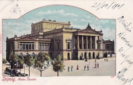 LEIPZIG        NEUES THEATER           PRECURSEUR   +  TIMBRE - Leipzig