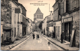 16 MONTMOREAU - La Rue Du Boulivent. - Autres & Non Classés