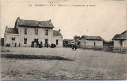 87 MAGNAC LAVAL - Facade De La Gare. - Otros & Sin Clasificación
