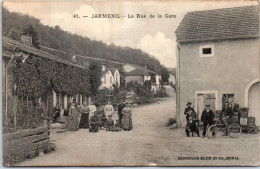 88 JARMENIL - La Rue De La Gare.  - Altri & Non Classificati