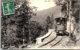 88 GERARDMER - La Route Du Tramway De La Schlucht  - Gerardmer