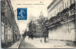 58 COSNE SUR LOIRE - La Rue Des Ponts, Le Palais De Justice  - Cosne Cours Sur Loire