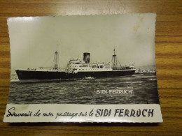 Paquebot Le Sidi Ferruch , Bel état - Steamers