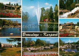 72904787 Braunlage Kurpark Teich Fontaene Kurhaus Bodewasserfall  Braunlage Harz - Andere & Zonder Classificatie