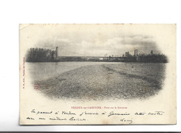 CPA DPT 82 VERDUN SUR GARONNE, PONT SUR LA GARONNE En 1903! - Verdun Sur Garonne