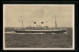 AK Zweischrauben-Motorschiff Monte Olivia In Voller Fahrt, Passagierschiff  - Steamers