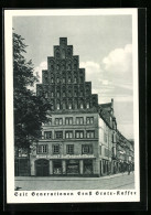 AK Hannover, Die Alte Kanzlei Seit 1873 Ernst Grote-Haus Mit Kaffeerösterei  - Hannover