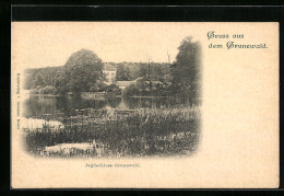 AK Berlin-Grunewald, Jagdschloss Grunewald  - Chasse