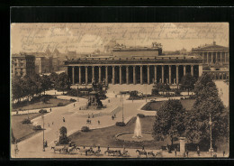 AK Berlin, Lustgarten Und Museum Mit Denkmal  - Mitte