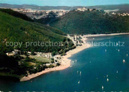 72904325 Waldeck Edersee Fliegeraufnahme Mit Schloss Und Strand Edersee - Autres & Non Classés