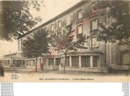 07.  SAINT AGREVE .  Hôtel Beau Séjour . - Saint Agrève