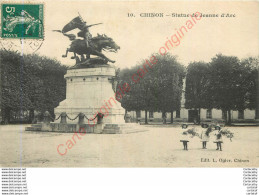 37.  CHINON .  Statue De Jeanne D'Arc . - Chinon