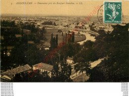 16.  ANGOULEME .  Panorama Pris Du Rempart Beaulieu. - Angouleme