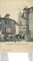 87.  SAINT LEONARD .  Place Du Marché . La Tour Ronde . - Saint Leonard De Noblat