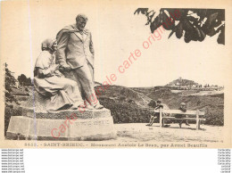 22.  SAINT BRIEUC .  Monument Anatole Le Braz Par Armel Beaufils . - Saint-Brieuc