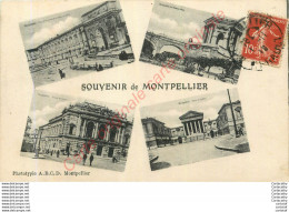 34.  SOUVENIR De MONTPELLIER . - Montpellier