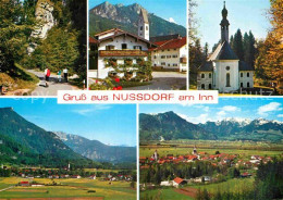 72904288 Nussdorf Inn Kirchwald Weg In Das Muehltal Bayerische Alpen  Nussdorf I - Sonstige & Ohne Zuordnung