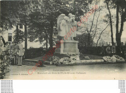 79.  SAINT MAIXENT .  Monument Aux Morts De L'Ecole Militaire D'Infanterie . - Saint Maixent L'Ecole