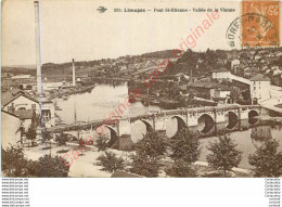 87.  LIMOGES .  Pont St-Etienne .  Vallée De La Vienne . - Limoges