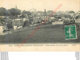 78.  CONFLANS SAINTE-HONORINE .  Panorama Vu De La Gare . - Conflans Saint Honorine