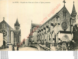 86. LA PUYE .  Chapelle Des Filles De La Croix Et Eglise Paroissiale . - Autres & Non Classés