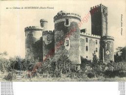 87.  Château De MONTBRUN . - Autres & Non Classés