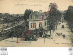 80.  MONTDIDIER .  Avenue De La Gare . - Montdidier