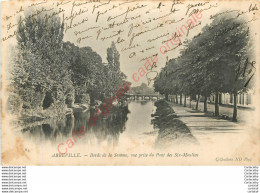 80.  ABBEVILLE . Bords De La Somme . Vue Prise Du Pont Des Six Moulins . - Abbeville