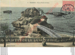 64.  BIARRITZ .  Pont Et Roche Du Basta . - Biarritz