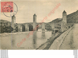 46.  CAHORS .  Le Pont Valentré . - Cahors