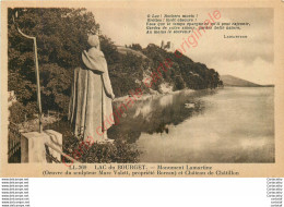 73.  LAC DU BOURGET .  Monument Lamartine . - Le Bourget Du Lac