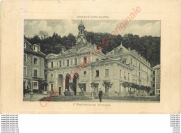 38.  URIAGE LES BAINS .  Etablissement Thermal . CPA à Cadre Gauffré ; - Uriage