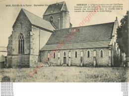 51.  ESTERNAY .  L'eglise Bombardée ... BATAILLE DE LA MARNE . - Esternay