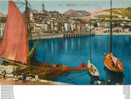 06.  MENTON .  Le Port . - Menton