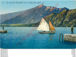 73.  LE LAC DU BOURGET Et La DENT DU CHAT . - Le Bourget Du Lac