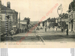 45.  MONTARGIS .  Faubourg De Lyon Vu Des Casernes . - Montargis