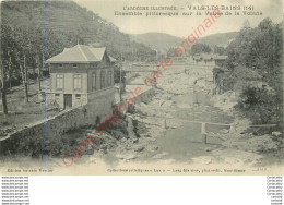 07.  VALS LES BAINS . Ensemble Pittoresque Sur La Vallée De La Volane . - Vals Les Bains