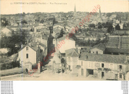 85.  FONTENAY Le COMTE .  Vue Panoramique . - Fontenay Le Comte