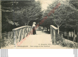 17.  CHATELAILLON .   Pont Rustique Du Parc Municipal . - Châtelaillon-Plage