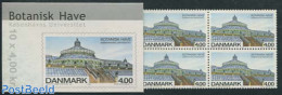 Denmark 2001 Botanic Garden Booklet, Mint NH, Nature - Gardens - Stamp Booklets - Nuevos