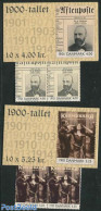 Denmark 2000 20th Century 2 Booklets, Mint NH, History - Performance Art - Newspapers & Journalism - Politicians - Fil.. - Ungebraucht