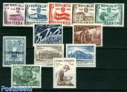 Austria 1955 Yearset 1955, Complete, 12v, Mint NH, Various - Yearsets (by Country) - Nuevos